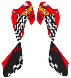 Graphic kit for Honda XR80 XR100 XR 80 100 2001 2002 2003 decal Woody woodpecker - Picture 1 of 1