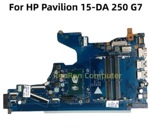 L20369-601 001 EPK50 LA-G07EP For HP15-DA 15-DA0014DX Motherboard SR3LA I5-8250U - Picture 1 of 5