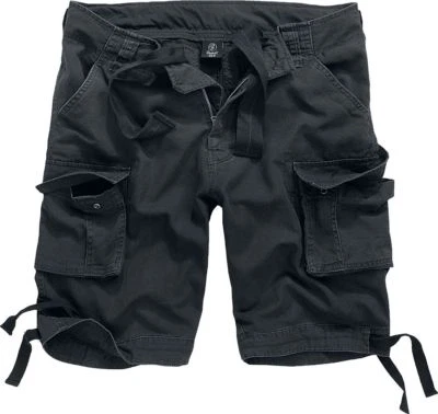 Brandit Bermuda Shorts Man Military Urban Legend Shorts Over Sizes Black - Imagem 1 de 4