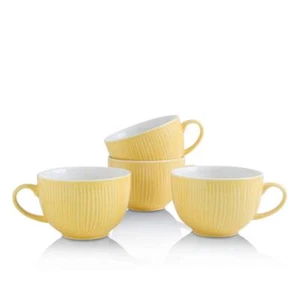 Ceramic Soup Mugs with Handles Large Coffee Mug Soup Bowls with Handles Micro... - Picture 1 of 7