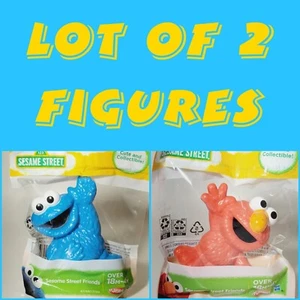 Sesamstraße Elmo und Keks Monster Figuren - Bild 1 von 6