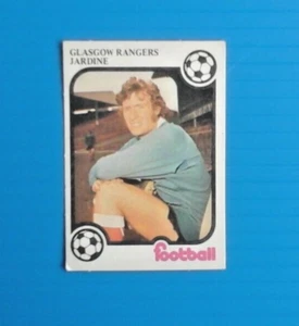 RARE MONTY GUM-FOOTBALL CARDS 1975/76 -JARDINE - GLASGOW RANGERS - Picture 1 of 2