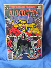 THE DEMON ANNUAL #2 (1993) BLOODLINES 1st APPEARANCE OF HITMAN VF/NM