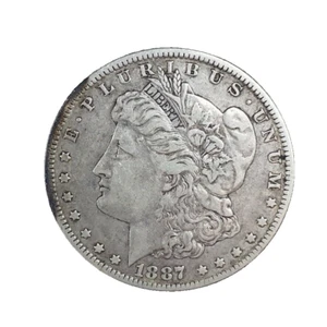 1887-O Morgan Dollar 90% Silver $1 US Coin # 1524 - Picture 1 of 4
