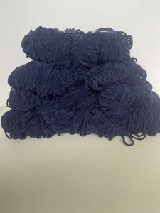 Hilo de chenilla vintage Lily 100 % algodón 11 #780 Lt. azul marino, 6 #4 natural - Imagen 1 de 8