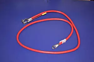 58" Top Post Positive Battery Cable 2 Gauge Deka East Penn MADE IN USA - Picture 1 of 13