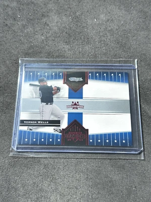 Vernon Wells 2005 Donruss Champions Impressions Red 245/250 - Image 1 of 2