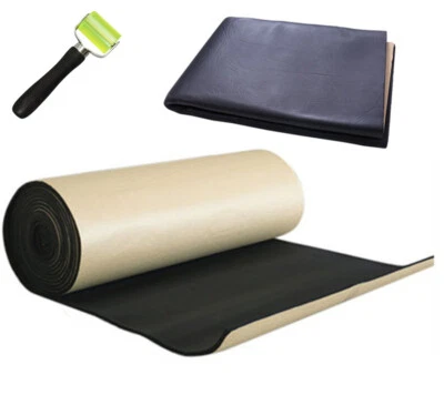 Car Noise Insulation Sound Deadener Cotton Pad Acoustic Foam Heat Shield Mat 1CM - Image 1 of 4