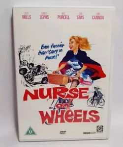 NURSE ON WHEELS DVD 1963 Juliet Mills, Joan Sims Uk Region 2 Dvd - Foto 1 di 4