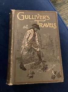 gullivers travels Jonathan Swift * Burt * Illustrated Browne Brock * 1898 - Picture 1 of 9
