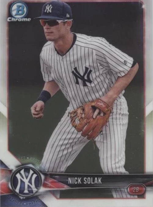 2018 Bowman - Nick Solak #BCP104