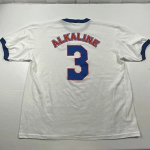 Vintage Alkaline Trio T-shirt Y2K Ringer Chicago Cubs Mens 2XL - Picture 1 of 10