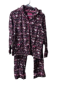 Conjunto de pijama Disney para mujer mediano Minnie Mouse ropa de salón botones top pantalones - Imagen 1 de 10