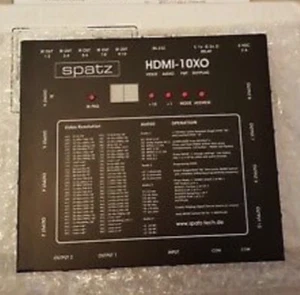 Spatz 10XO 10x HDMI Splitter, Verteiler, EDID Manager - Bild 1 von 1