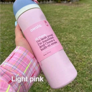 32 Oz Owala Insulated Stainless Steel Cup Light Pink - Picture 1 of 1