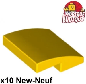 Lego 10x Slope curved pente courbe 2x2 jaune/yellow 15068 NEUF - Picture 1 of 1