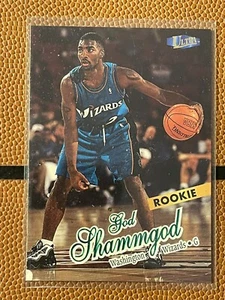 1997-98 Ultra God Shammgod #168 Rookie Washington Wizards - Picture 1 of 6