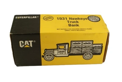 Banco de camión de metal fundido a presión T8, nuevo en caja, 1:34, camión Hawkeye 1931, Caterpillar Foto 1 de 4