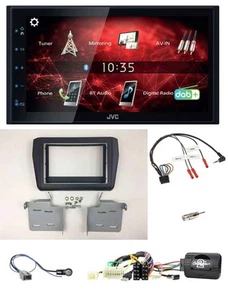 JVC DAB USB Bluetooth 2DIN Lenkrad Autoradio für Suzuki Swift ab 2018 schwarz - Bild 1 von 8