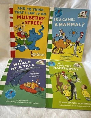 Dr. Seuss x4 Lot And To Think I Saw I Saw It On Mulberry Street- Whale Camel - Image 1 of 4
