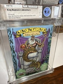 King Neptune's Adventure for Nintendo NES NICE CIB Graded Wata 9.0