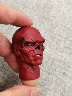 Skull Head Figure Hot Toys The First Avenger Red Skull 1/6 HT MMS167 Collectible - Image 1 of 3