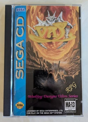 CLEAN Vay Sega CD Complete in Box CIB + Foam + Map Authentic Tested - Image 1 of 4