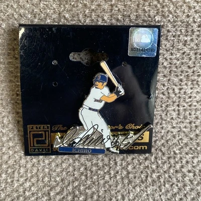 MLB Baseball Ichiro Suzuki Pin Player At Bat Lapel Pin - Image 1 of 4