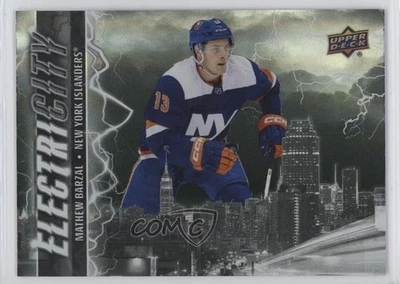 2024-25 Upper Deck Series 2 ElectriCITY Black Mathew Barzal #EC-3 - Image 1 of 2