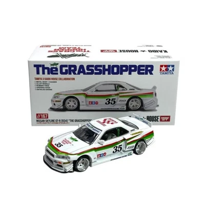 Modellino Auto Mini GT x Kaido House 1/64 Nissan Skyline GT-R R34 'The grassh... - Immagine 1 di 4