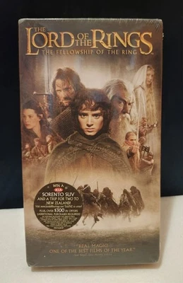 Lord Of The Rings: The Fellowship Of The Ring (VHS, 2002), New Sealed - Image 1 of 2