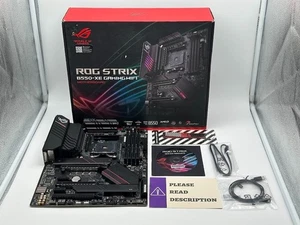 ASUS ROG STRIX B550-XE AMD AM4 DDR4 Wi-Fi ATX Gaming Motherboard READ/FOR PARTS - Photo 1/14