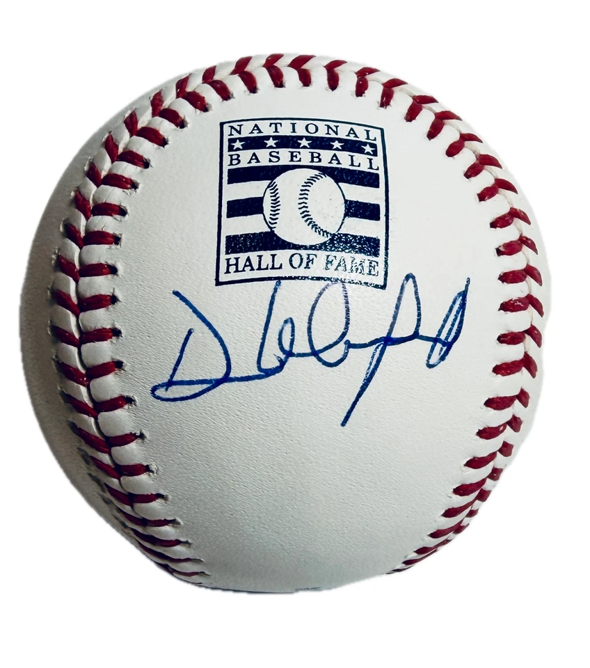 DAVE WINFIELD SIGNED AUTOGRAPH RAWLINGS HALL OF FAME LOGO BASEBALL COA HOF AUTO - Image 1 of 1