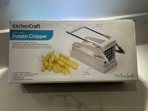 Kitchen Craft Potato Chipper Professional Chip Cutter Plastic Stainless Steel - Picture 1 of 1
