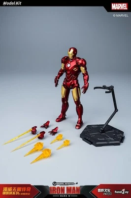 FondJoy Marvel IRON MAN MARK IV Infinity SAGA 1/12 Plastic Model KIt Figure - Image 1 of 4