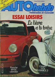 HEBDO AUTO Nr. 380 vom 4. August 1983 PORSCHE 944 MECEDES 380&500SEC - Bild 1 von 1