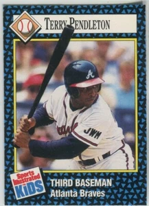 1992 Sports Illustrated for Kids Insert #24 Terry Pendleton Atlanta Braves - Picture 1 of 2