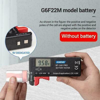 BT-168 Pro Smart LCD Digital Battery Tester Electronic O2 Measure Battery T5K1 • 5.44€