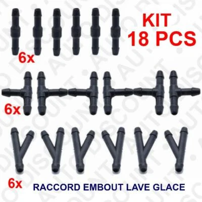  FITTING ICE WASHER HOSE FOR HOSE NOZZLE NOZZLE KIT 16 PIECES - Image 1 of 4