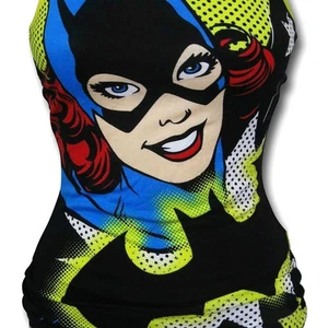 BATGIRL CAMI PANTY SET Junior MEDIUM 7/9 Sleepwear Top Underwear Sexy Retro Club - Picture 1 of 8