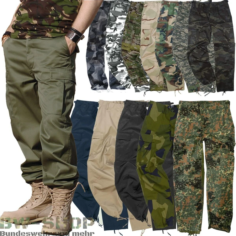 ARMY RANGERHOSE US CARGOHOSE BW FELDHOSE ARBEITSHOSE ARMEEHOSE ARMY HOSE XS-7XL - Bild 1 von 1