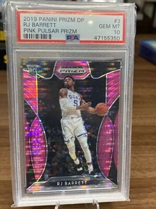 2019 Panini Prizm DP RJ Barret pink Pulsar PSA 10 - Picture 1 of 2