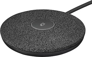 Logitech Rally Mic Pod Wired Modular Microphone 989-000430 Black - Picture 1 of 3