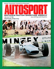 Autosport 12/1/68* NEUSEELAND GP - 1967 F3 REVIEW - FIAT 124 COUPE STRASSENTEST