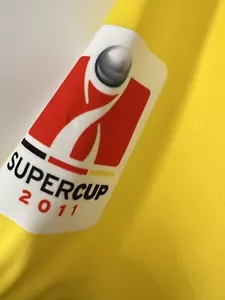 Borussia Dortmund BVB Streichholztrikot Supercup 2011/2012 Perisic Kappa - Bild 1 von 8