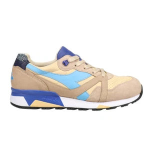 Zapatillas informales Diadora N9000 Italia perforadas con cordones para hombre beige 177990 - Imagen 1 de 5