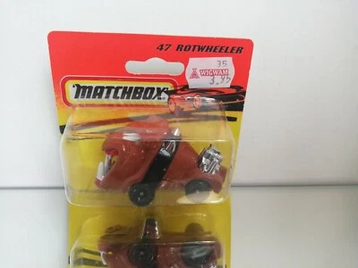 MATCHBOX 47 ROTWHEELER ON BLISTER - Immagine 1 di 3