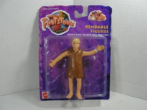 Mattel The Flintstones Movie "Barney" Bendable Figure 1993 New Pkg. - Picture 1 of 2
