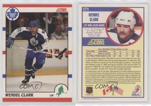 1990-91 Score Bilingual Wendel Clark #171