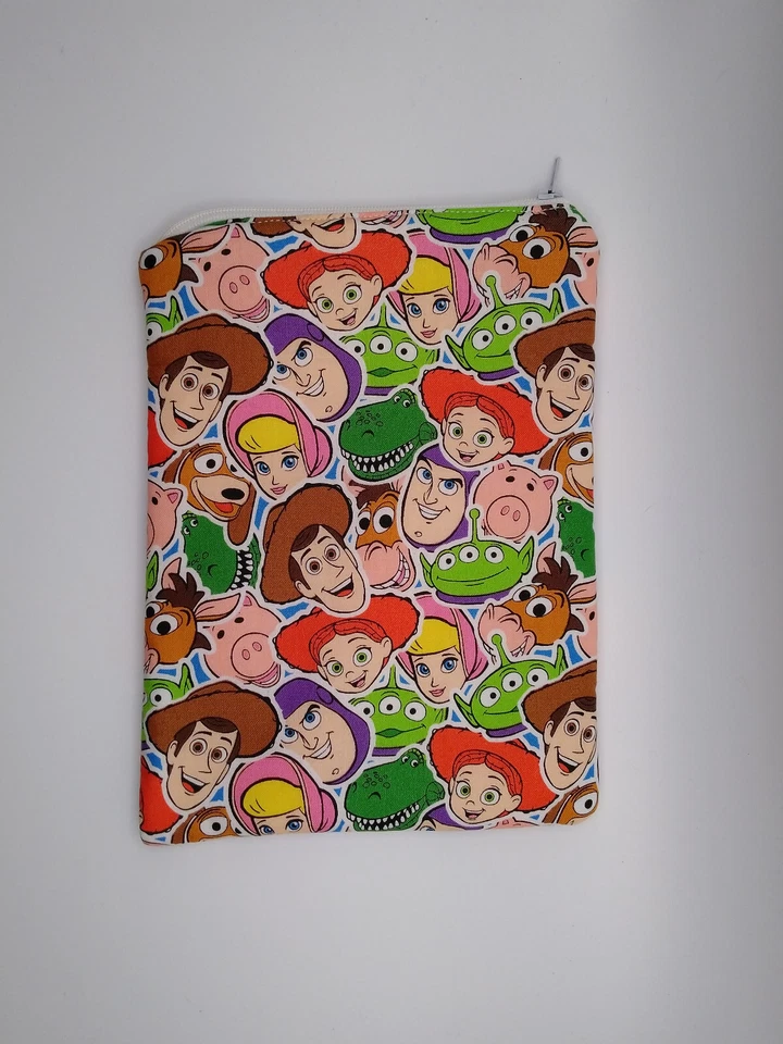Handmade small zipper bag made with Toy Story Licensed fabric - Image 1 of 1